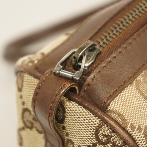 Auth Gucci GG Canvas Handbag 000 0851 Women's GG Canvas Handbag Beige,Brown - Picture 6 of 13